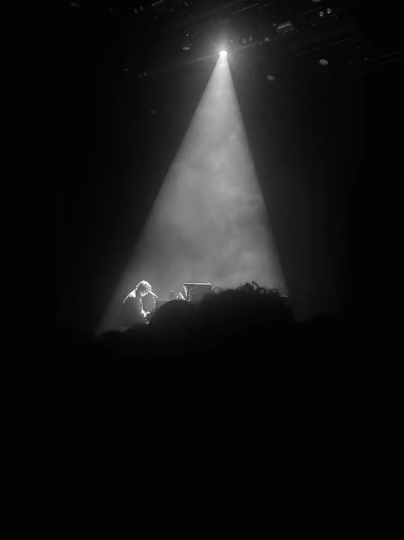 Cameron Winter performing in Utrecht