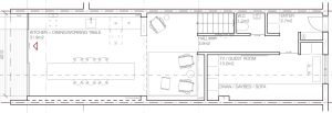Our new ground floor, as designed with HALLSTEIN
