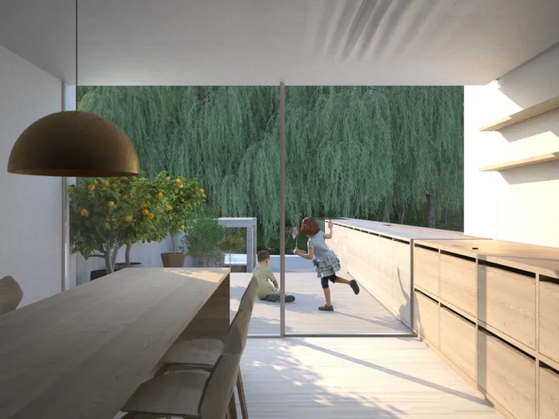 Our new ground floor, as designed with HALLSTEIN