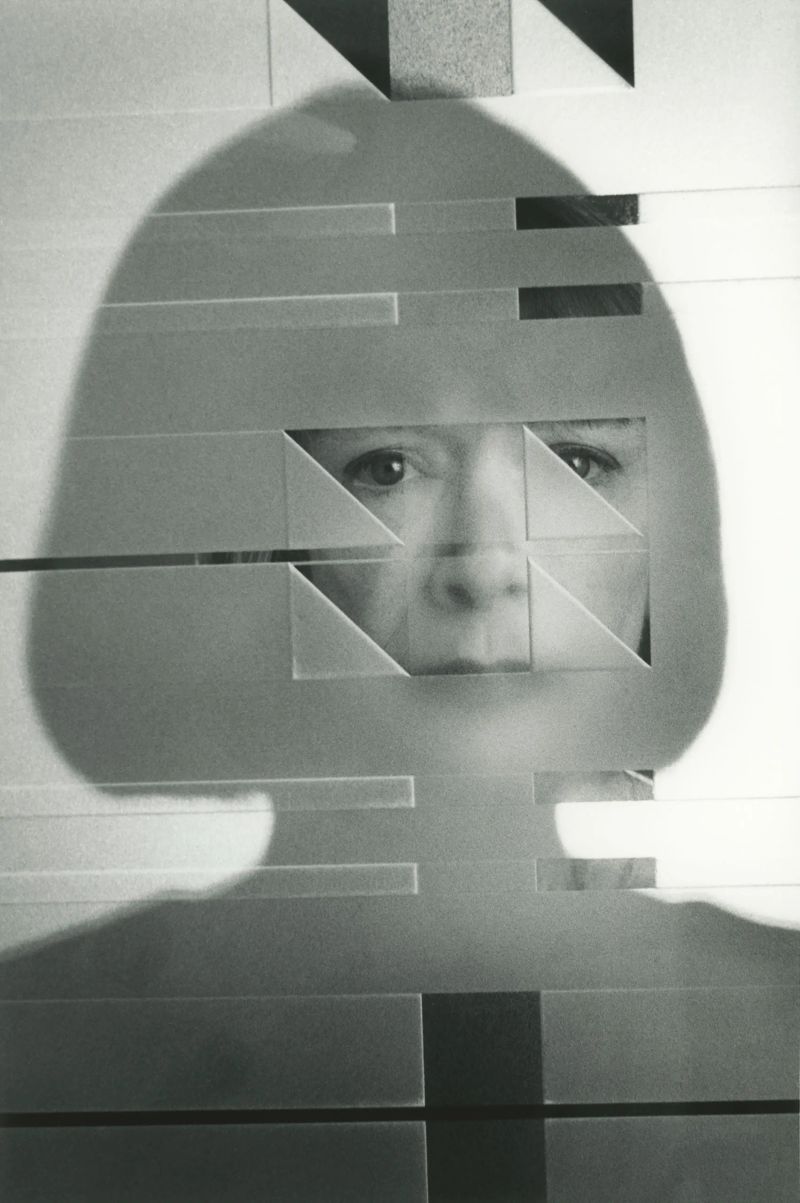 Joan Didion, photograph by Duane Michals (2001)