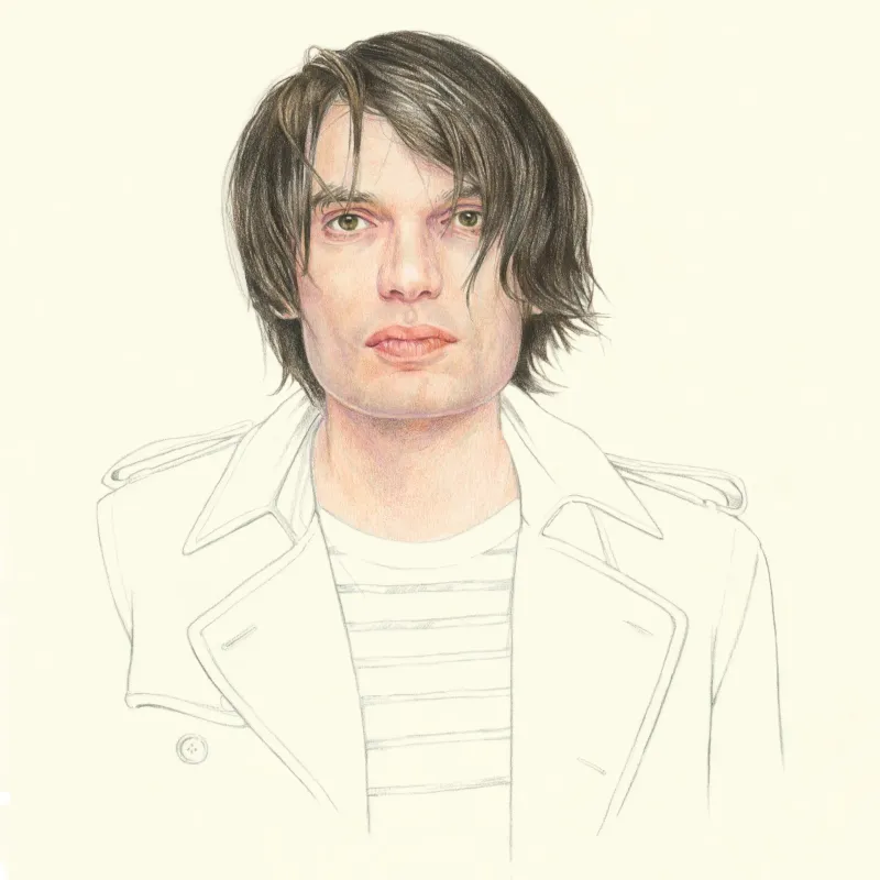 Jonny Greenwood illustration by Uli Knörzer