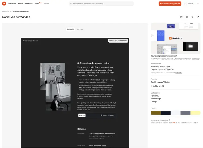 My website featured on MaxiBestOf