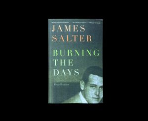 James Salter – Burning The Days (1997)