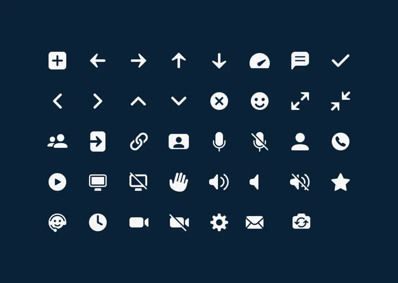 Pexip icons
