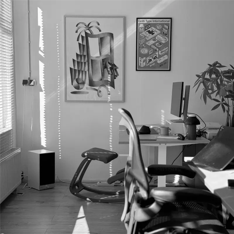 My studio space