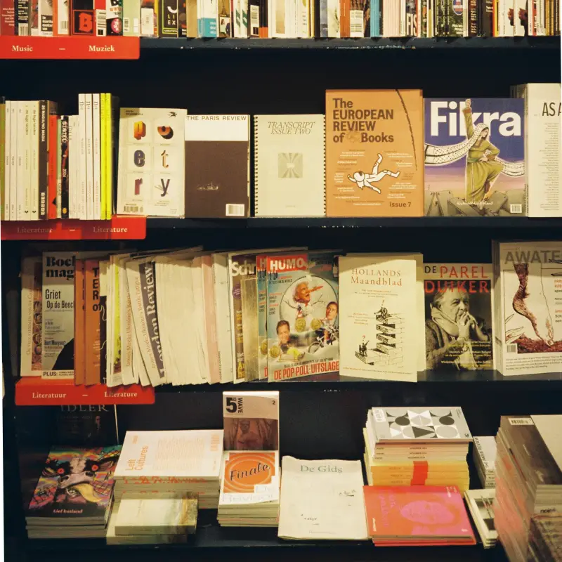 TRANSCRIPT Magazine in store in Amsterdam